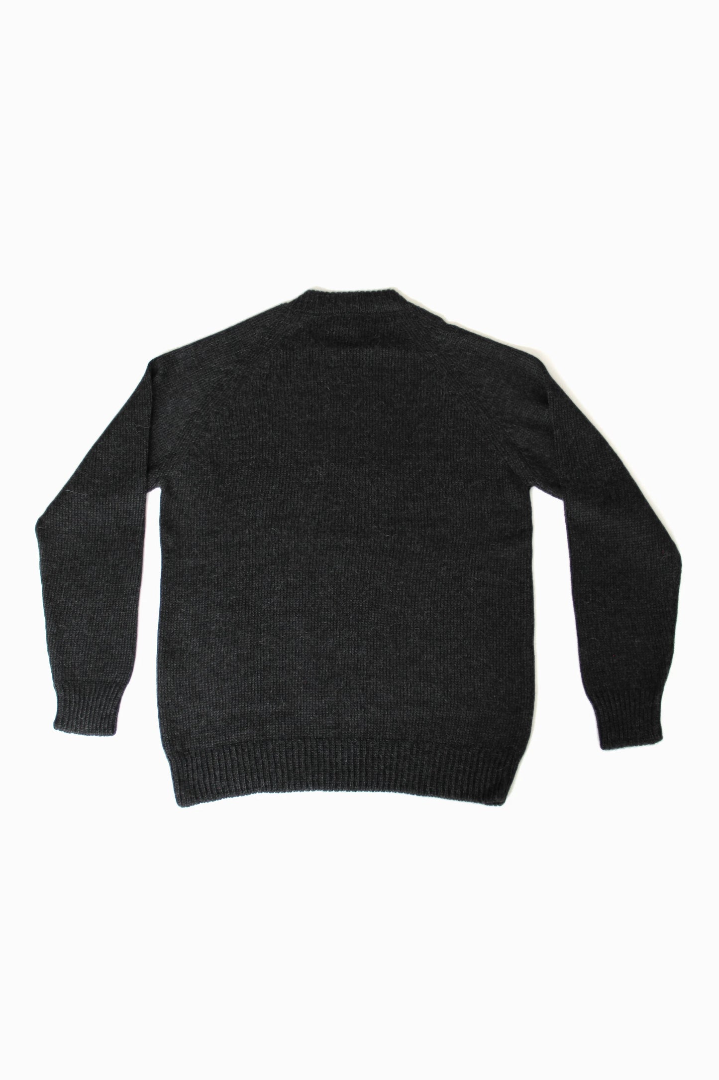 Baby Alpaca Sweater · Charcoal