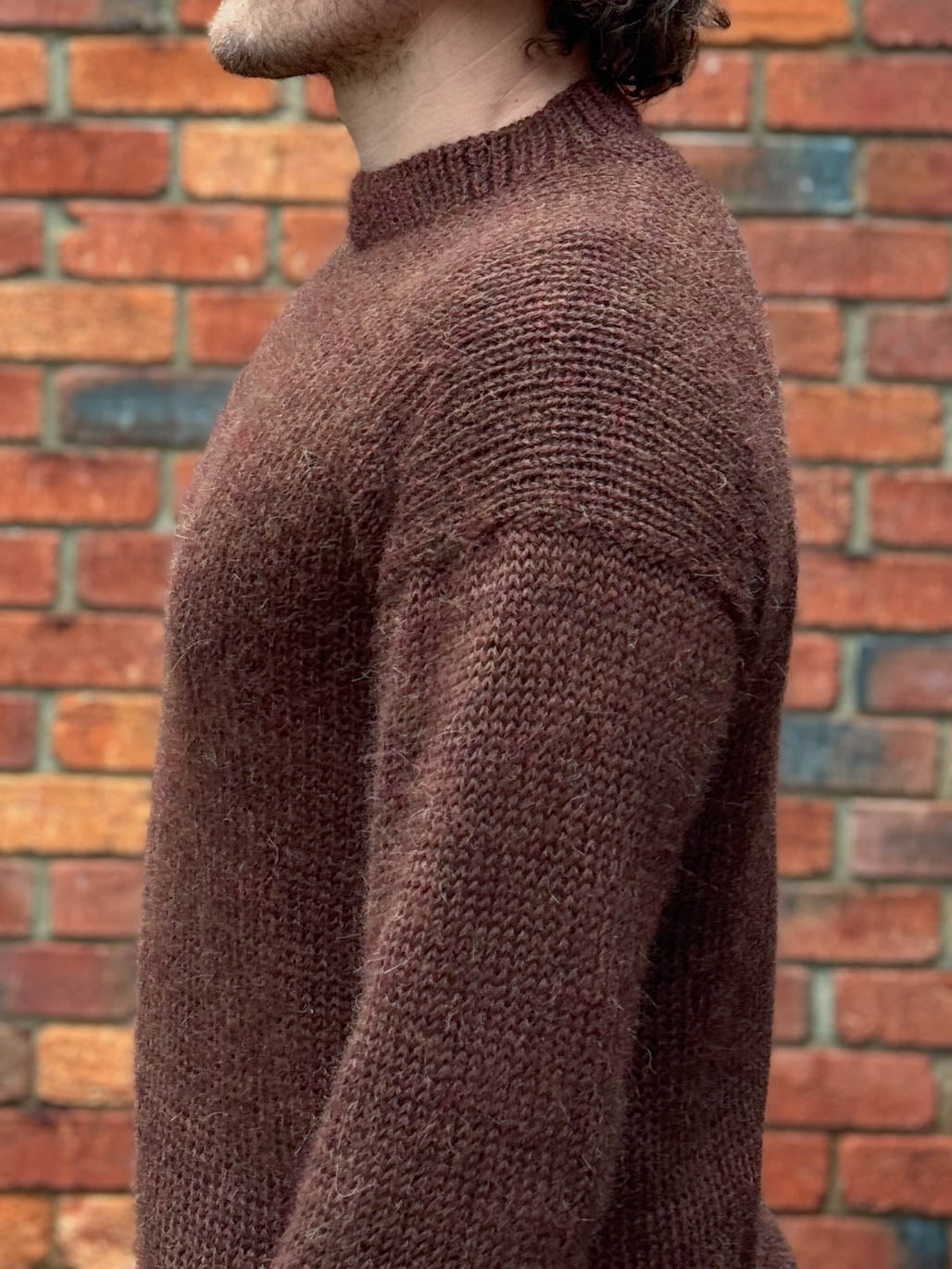 Andes Crew Knit Chocolate