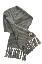 Baby Alpaca Scarf · Light Gray