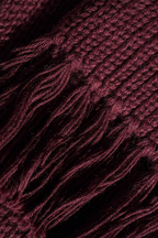 Baby Alpaca Scarf · Cherry Red
