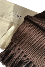 Baby Alpaca Scarf · Chocolate Brown