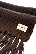 Baby Alpaca Scarf · Chocolate Brown