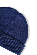 Baby Alpaca Beanie · Sapphire Blue