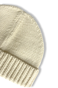 Baby Alpaca Beanie · Cream