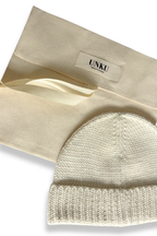 Baby Alpaca Beanie · Cream