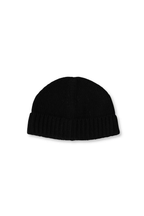 Baby Alpaca Beanie · Black
