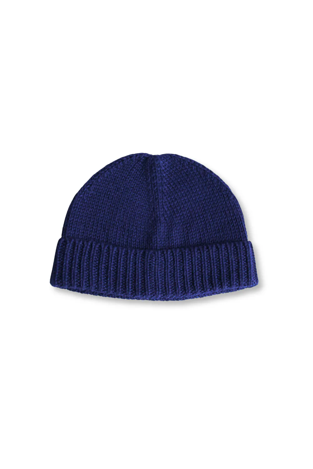 Baby Alpaca Beanie · Sapphire Blue