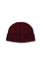 Baby Alpaca Beanie · Burgundy