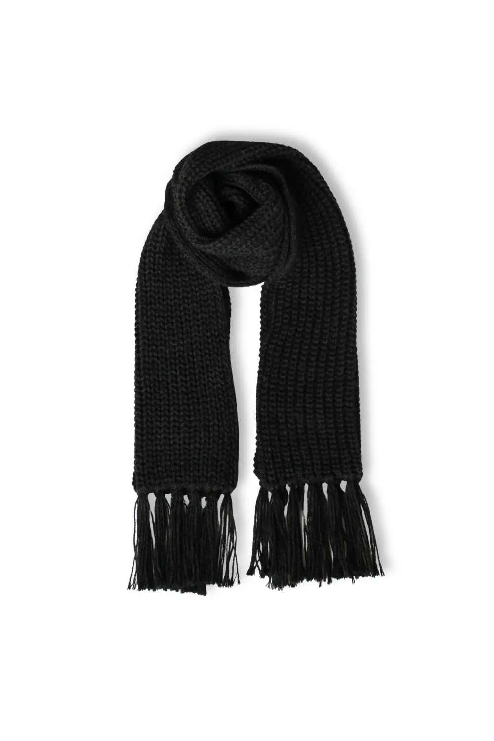Baby Alpaca Scarf · Charcoal Gray