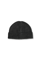 Baby Alpaca Beanie · Charcoal Gray