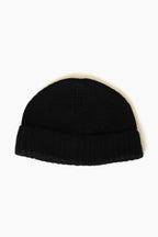 Baby Alpaca Beanie · Black