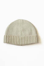 Baby Alpaca Beanie · Cream