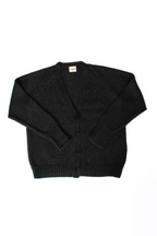 Baby Alpaca Chunky Cardigan ·  Charcoal
