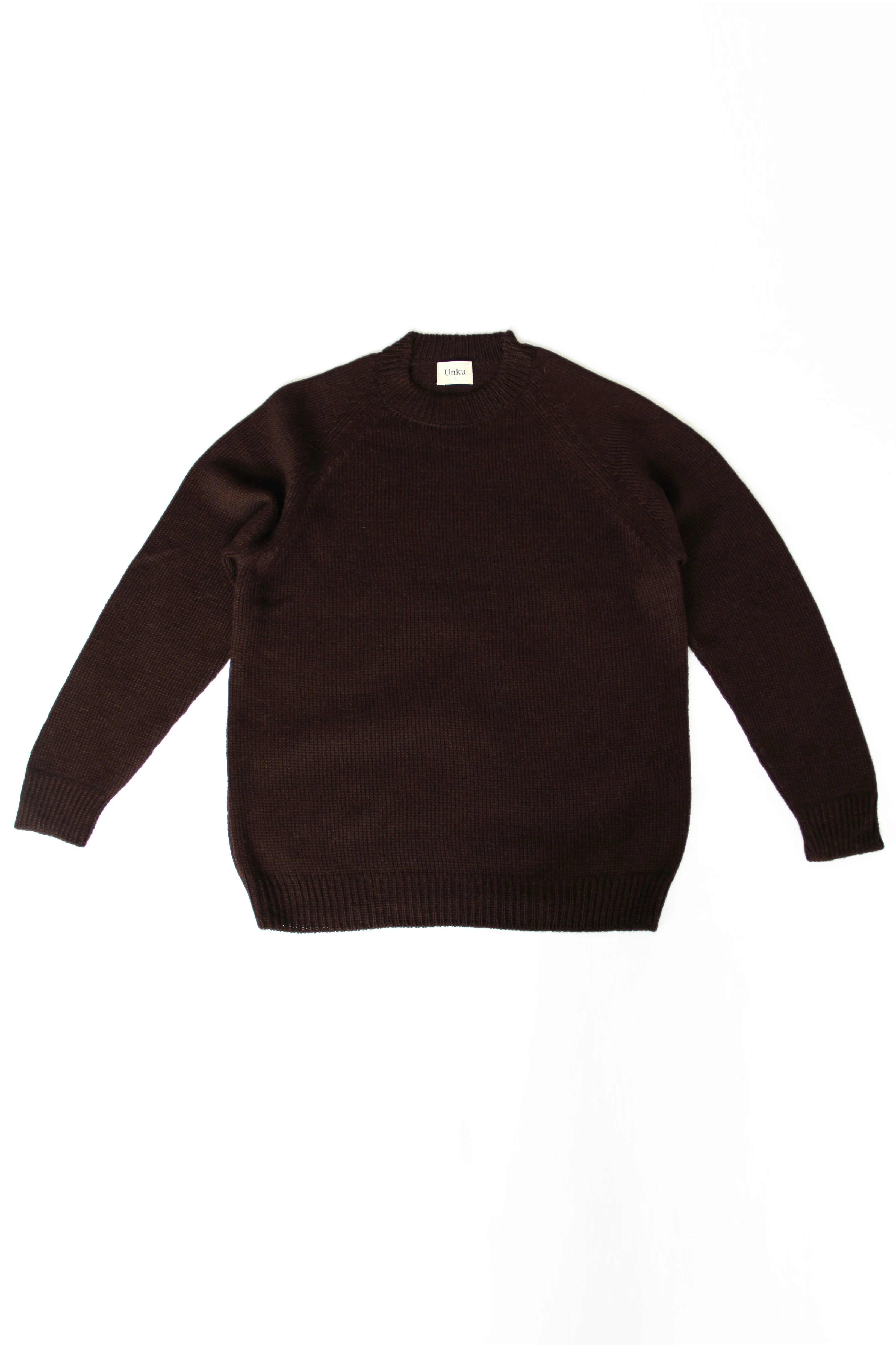 Baby Alpaca Sweater · Dark Brown