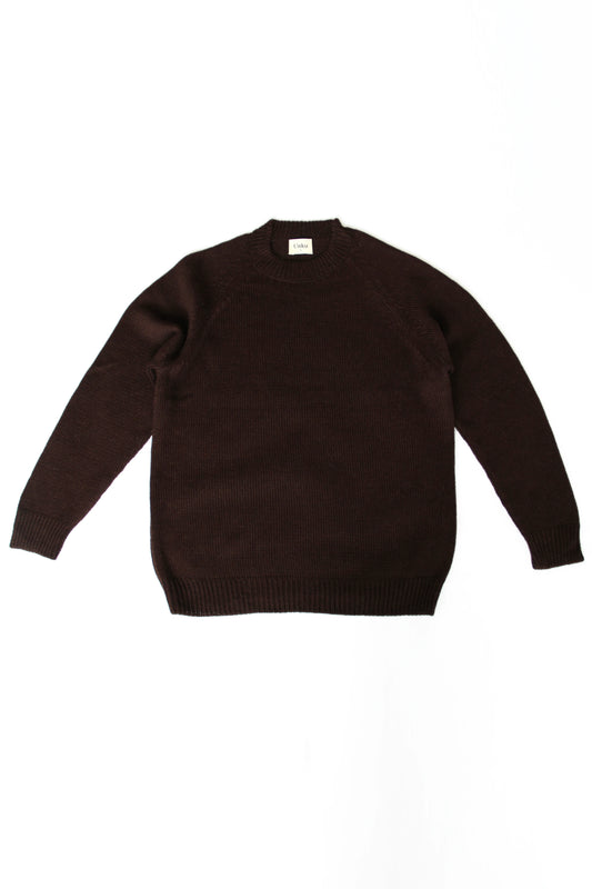 Baby Alpaca Sweater · Dark Brown