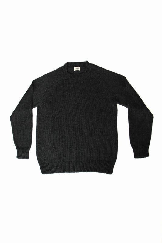Baby Alpaca Sweater · Charcoal
