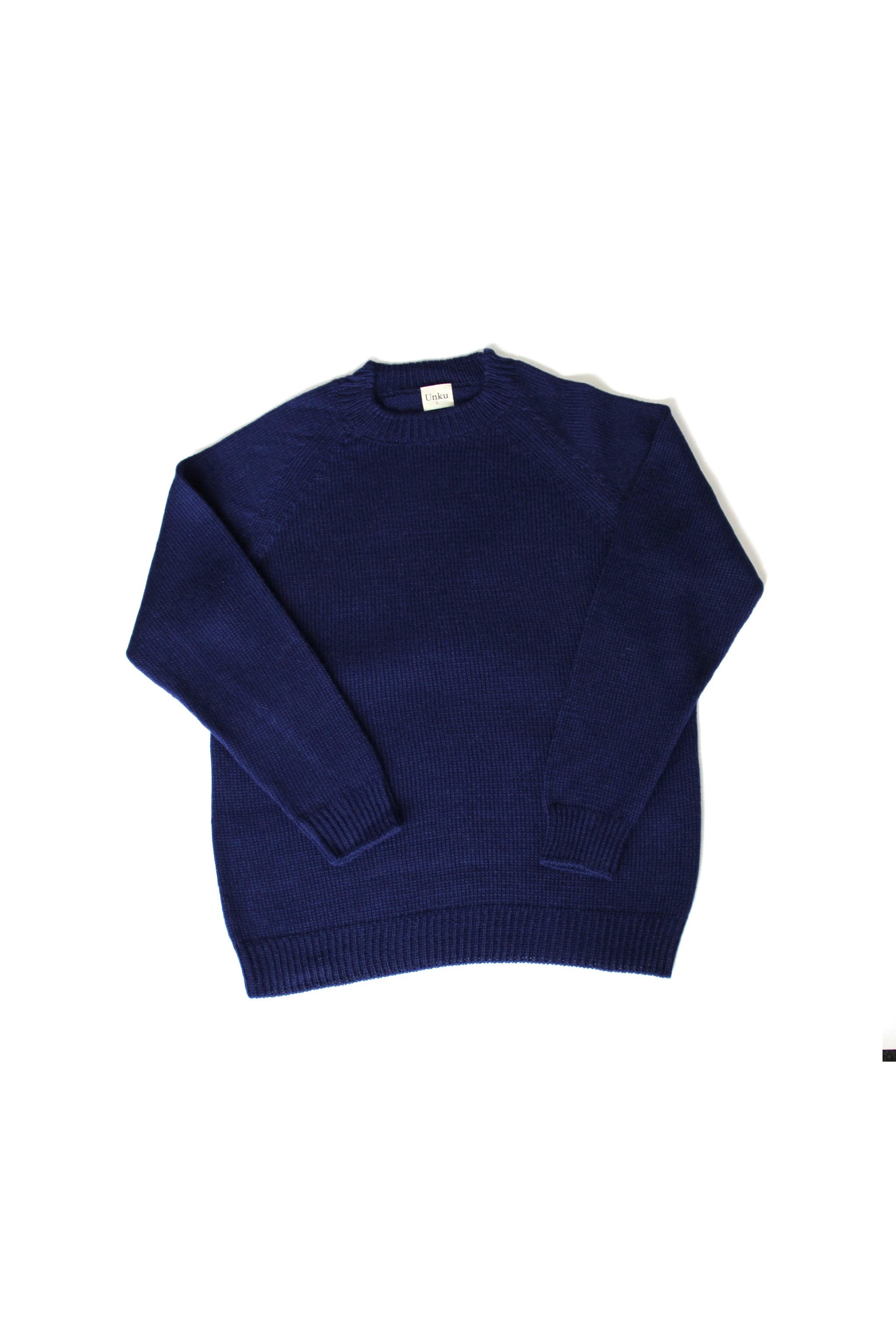 Baby Alpaca Sweater · Blue