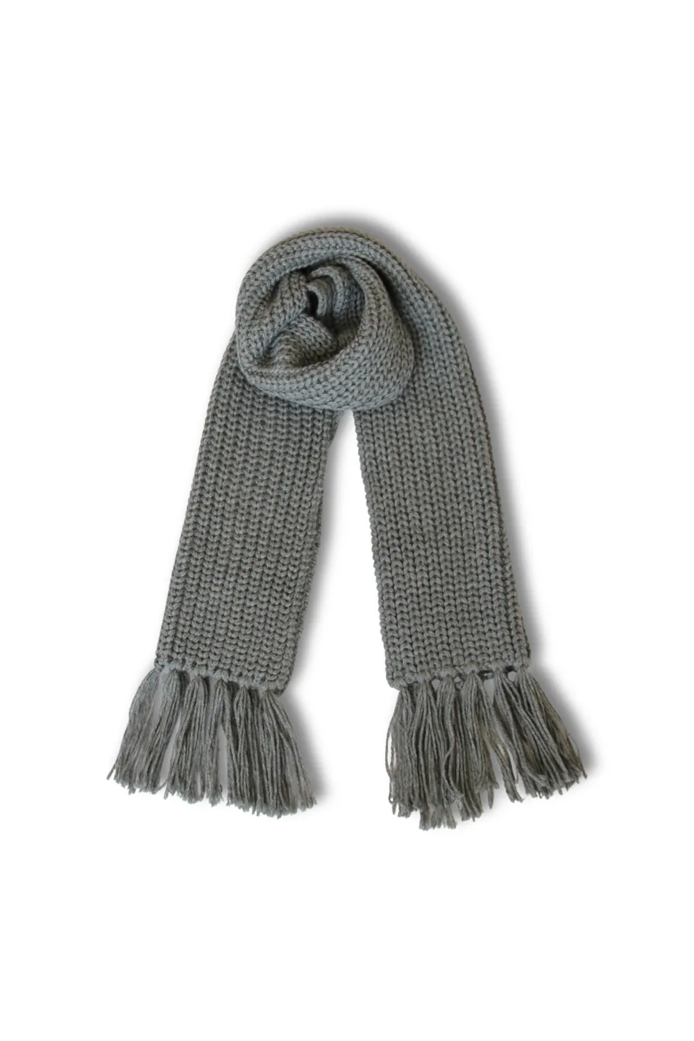 Baby Alpaca Scarf · Light Gray