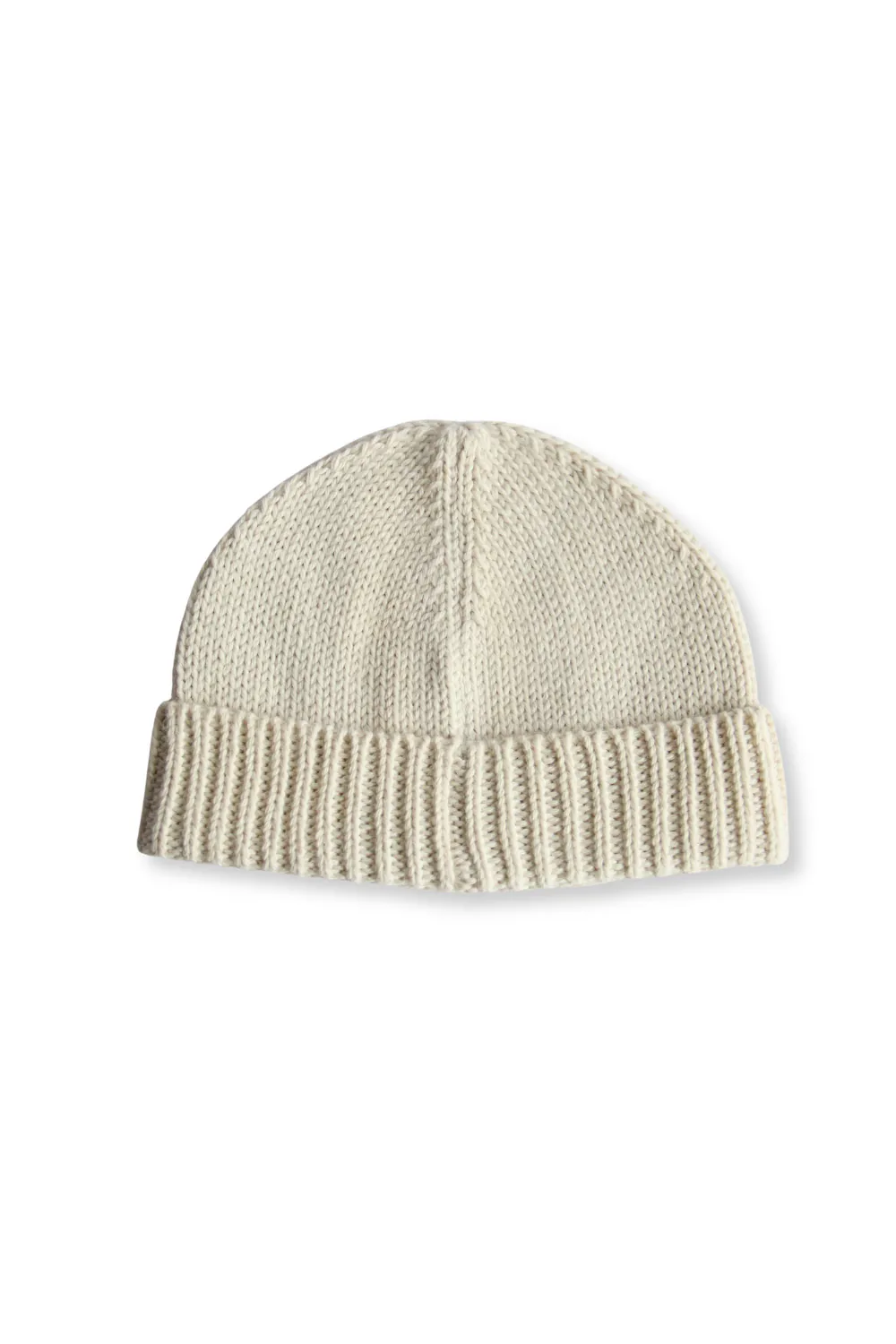 Baby Alpaca Beanie · Cream