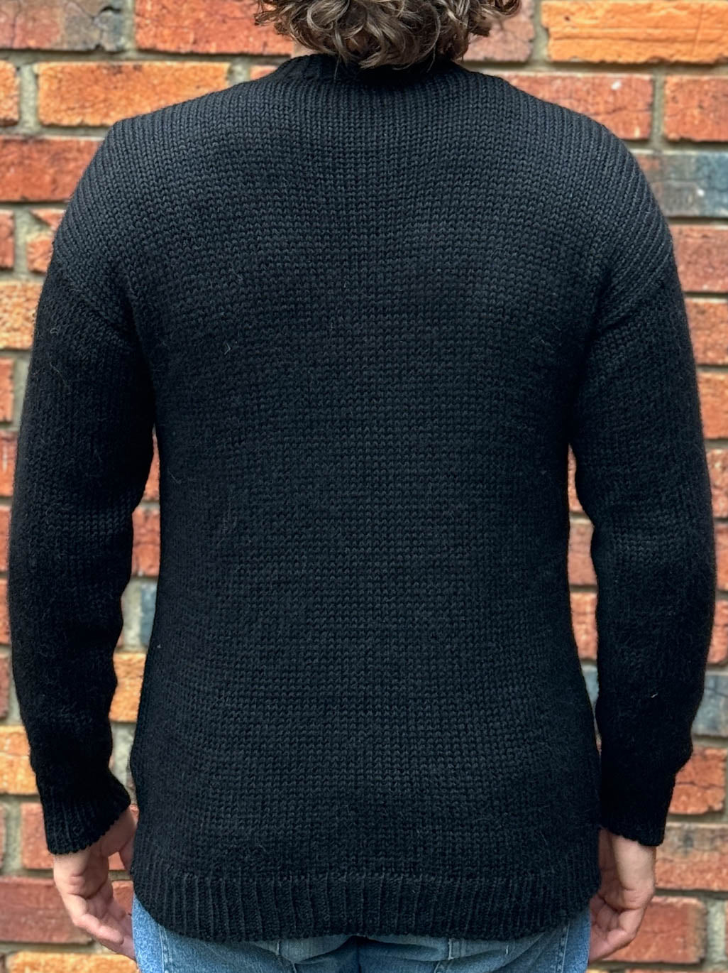 Andes Crew Knit Black
