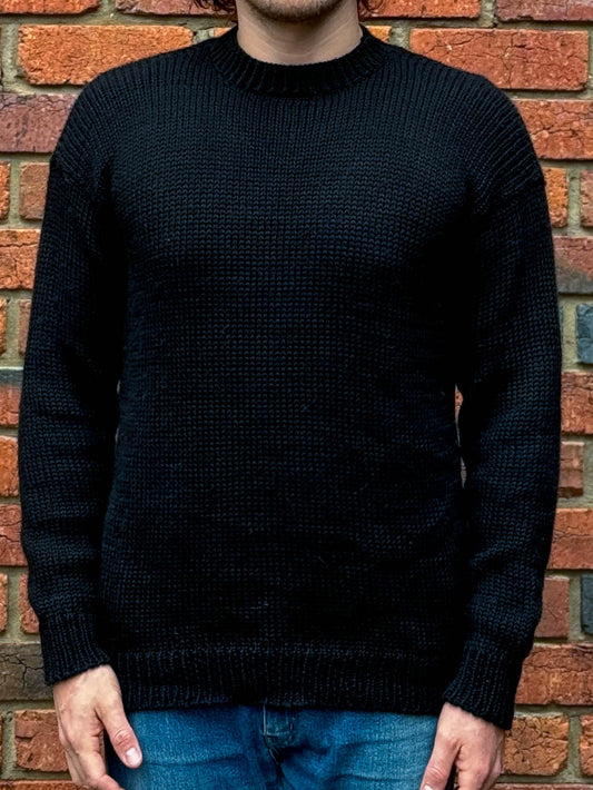 Andes Crew Knit Black
