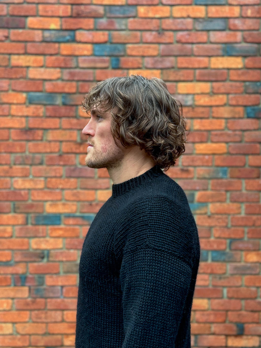 Andes Crew Knit Black