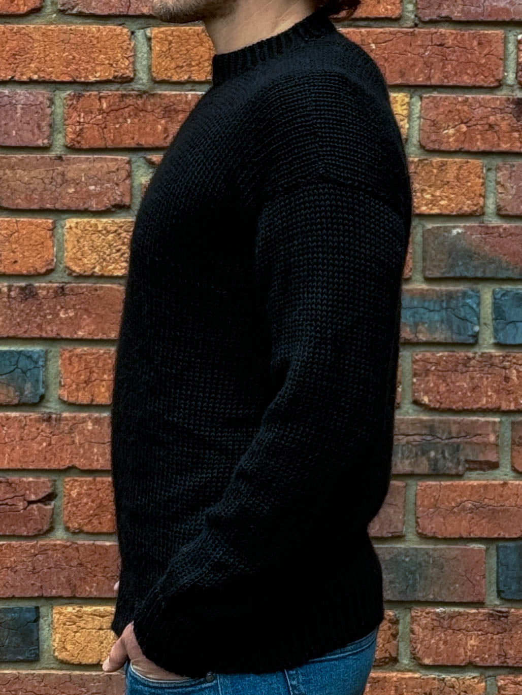 Andes Crew Knit Black