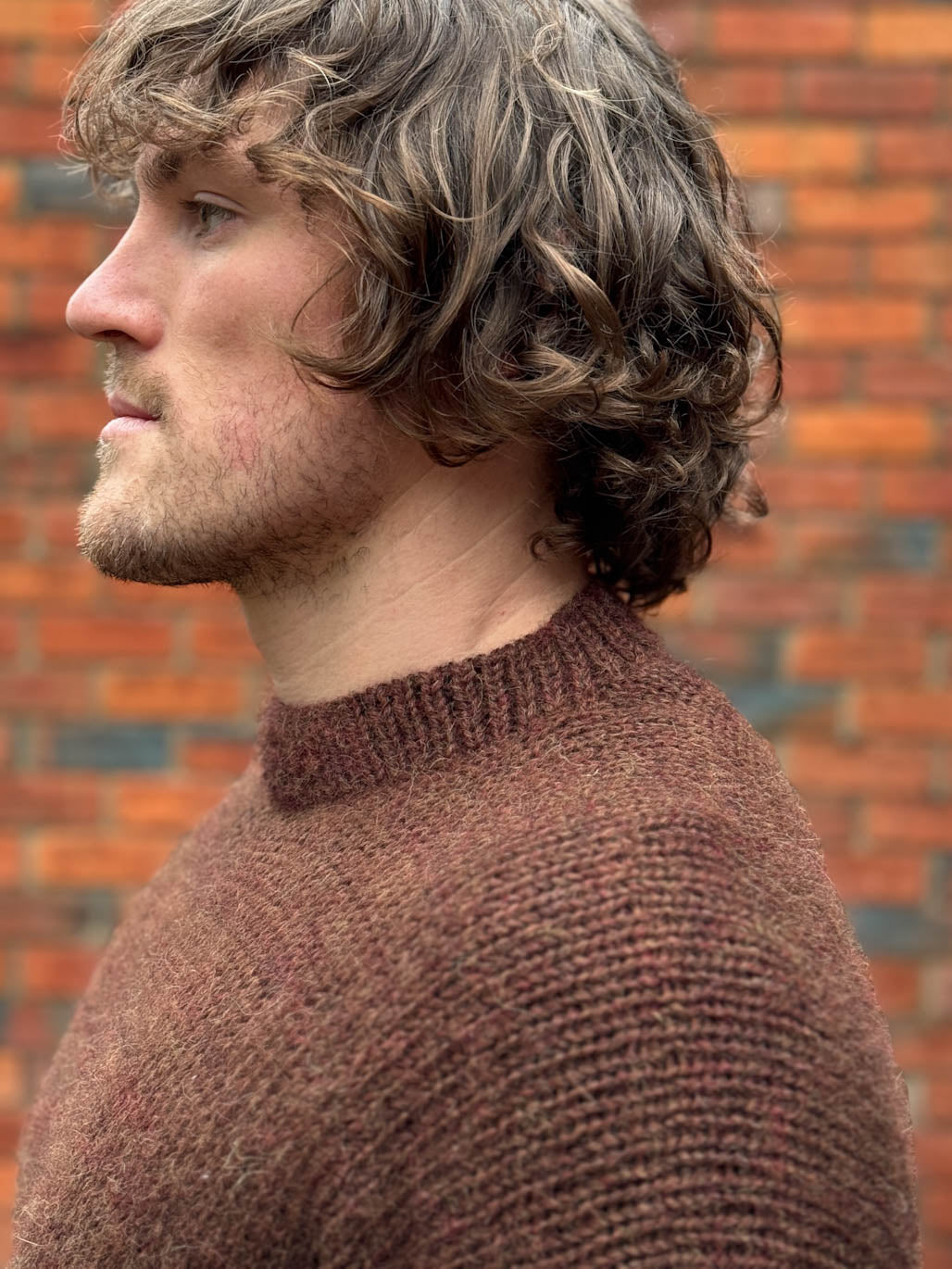 Andes Crew Knit Chocolate