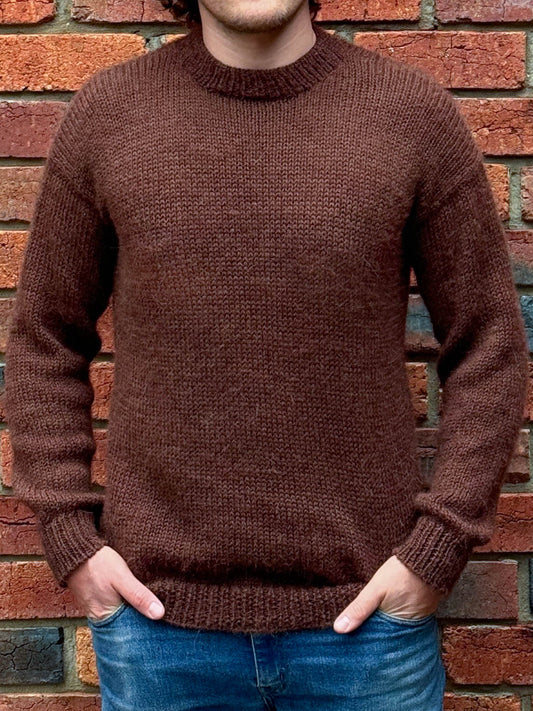 Andes Crew Knit Chocolate