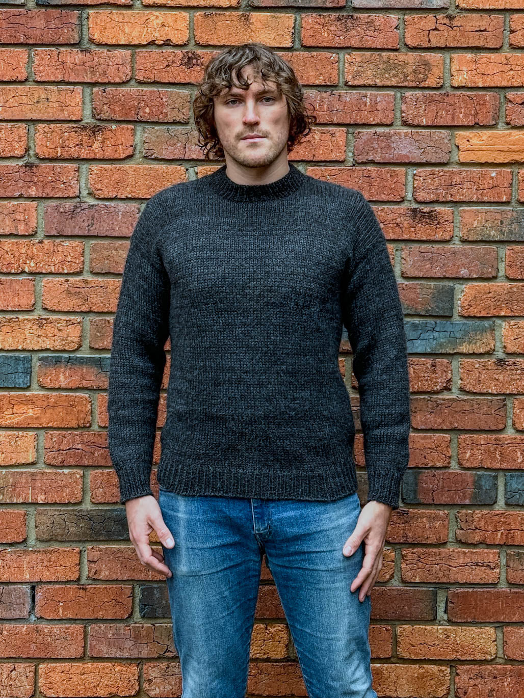 Andes Crew Knit Lead