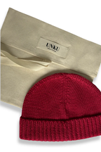 Baby Alpaca Beanie · Fuchsia
